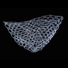 Outdoor Fly Fishing Landing Net Clear Rubber Replacement Mesh Bag(Mudium)