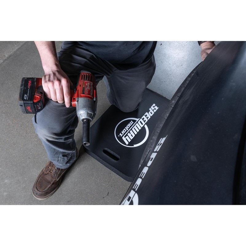 Lightweight Foam Mechanic/Racing Pit Mat With Handle, 15x20x2