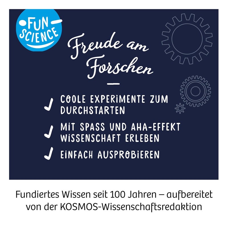 KOSMOS Fun Science 645342 Mono-Racer, Fast Ride on a Wheel,