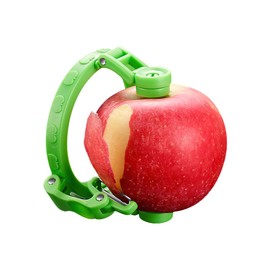 Upgraded Handheld Apple Peeler, Fruit Peeler Kitchen Gadgets For Pear Potato, Handheld Rotation Foldable Manual Peeler For Peaches, Vegetables, Green