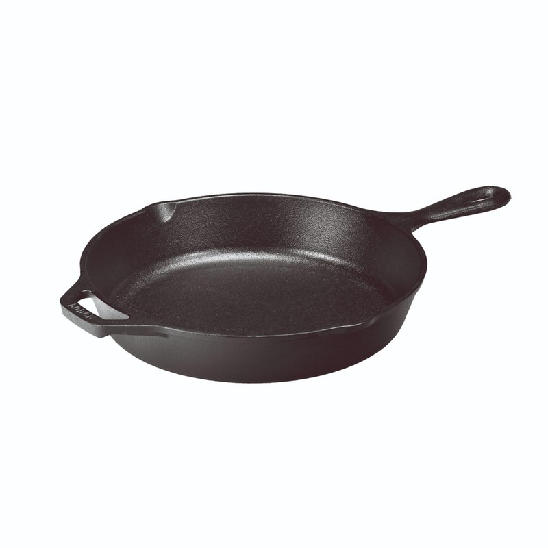Lodge Seasoned Cast Iron Skillet 10.25 Inches - PFAS-Free, Non-Toxic