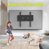 Nuyoah TV Wall Mount Bracket Fixed for Most 26”-65” TVs