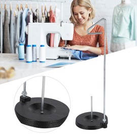 Spool Stand, Single Cone Spool Stand Thread Spool Holder Stand with Steady Base for Domestic Sewing EmbroideryAttachments