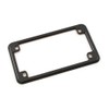 Gloss Black Motorcycle License Plate Frame