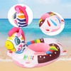 Capgoost Baby Swimming Ring, Inflatable Swimming Float, Swimming Hoop Baby