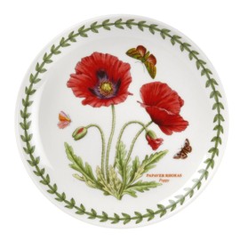 Portmeirion Botanic Garden Coupe Plate, 6", 6", White