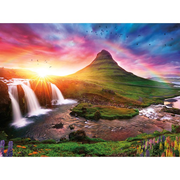 Buffalo Games - Iceland Sunset - 1500 Piece Jigsaw Puzzle