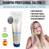 Shampoo Para Reparar El Cabello Seco Y Dañado Salerm 300