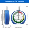 GODESON Dial Type Tire Tread Depth Gauge 88703 Professional for