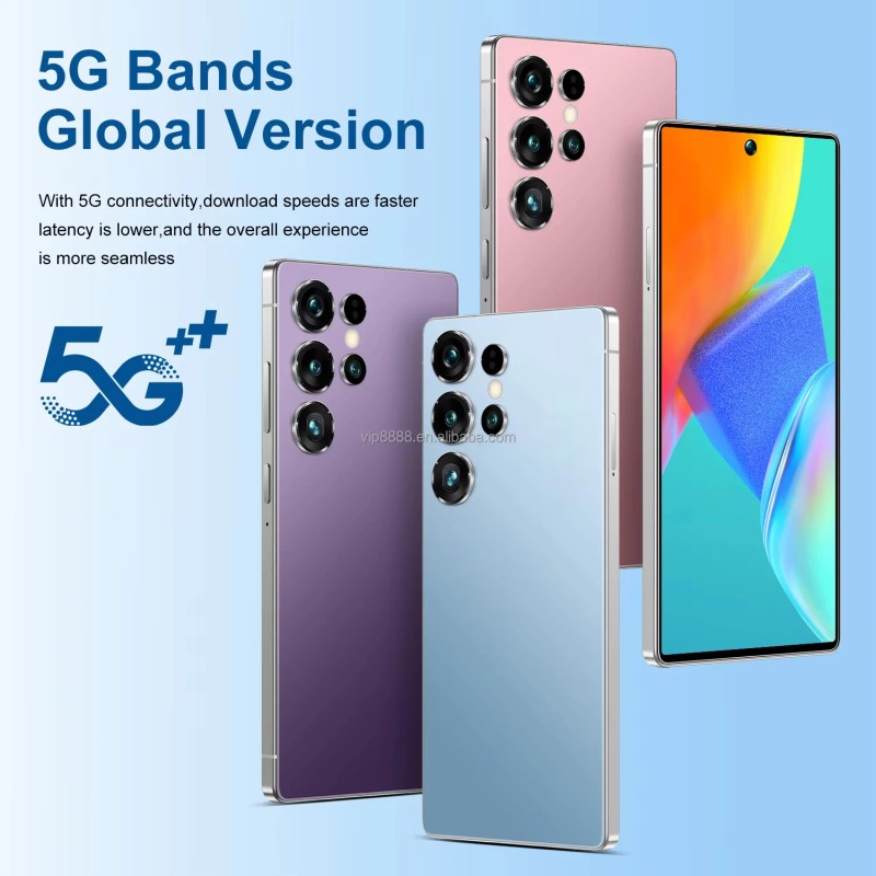 Real High Configuration 2026 New S25 Ultra Smartphone Big Screen