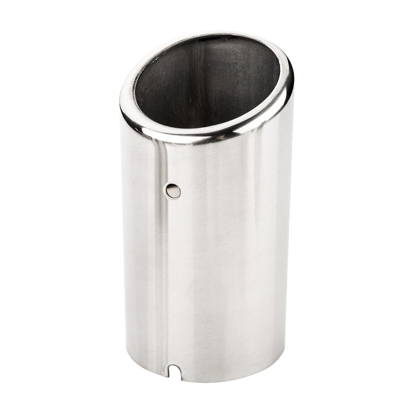 LST 2 Piece Exhaust Trim Tailpipe Exhaust Gas Chrome Tip