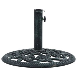 SKM Umbrella Base Green 9 kg 40 cm Cast Iron (Weight-10KG)-240722