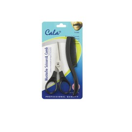 CALA - tijeras y peine para barba/bigote