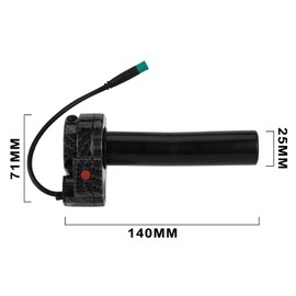 Motorcycle Throttle Twist Grip,Twist Throttle Accelerator Handle Grips Handlebar Grips for Talaria Sting X3/MX3/MX4/MX5-Carbon Fiber Pattern