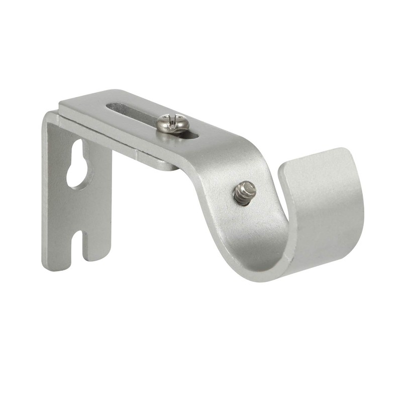 Anndason Heavy Duty Adjustable Curtain Rod Brackets Rod Holders for