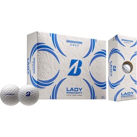 MX Seven Bridgstone Golf Lady Precept White (One Dozen)