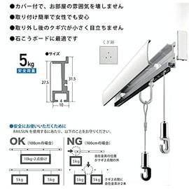 pikutya-re-ru Plaster Board for Rail BW Set (Ball Type howaitominiwaiya- Freely) 30 cm (Pack of 1) WRS – 30bw