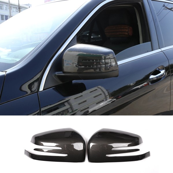 klend-cartrim Carbon Fiber Side Rearview Mirror Cap Cover Trim For