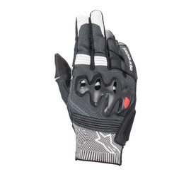Alpinestars Morph Sport Motorcycle Gloves, Seamless Rideknit Street Protection, CE Certified, Lightweight Fit & Grip, 2XL, Black/White