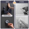 Uten Shower Shelf No Drilling Set, Shower Basket, Soap Dish