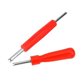 Aidqxbaoer 1 x double head tyre valve core puller and 1 x single head tyre valve core puller, valve core tool, for car, bicycle, car, truck, replacement tyre valve repair tool