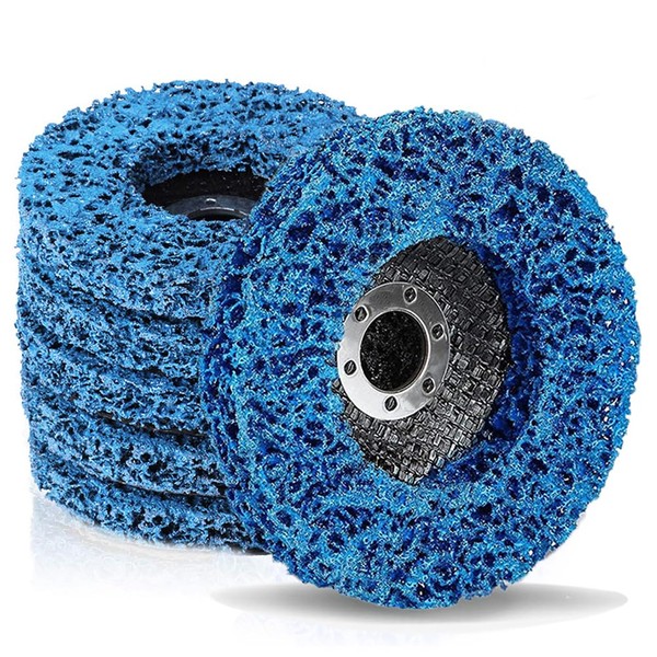 CHAMSUREUK 6PCS Strip Discs Stripping Wheel 115mm 4.5inch Durable Poly