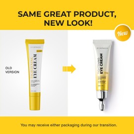 DERPHEA Instant Tightener Cream: Reduces The Look of Under Eye Bags, Dark Circles & Puffiness, Anti-Aging Fine Lines2 Fl Oz