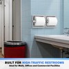 Recessed Toilet Paper Holder, Double Roll Wall Mounted Toilet Tissue