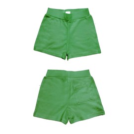 Leela Cotton Baby Children's Shorts Organic Cotton 2020 Size 74 to 128, forest green