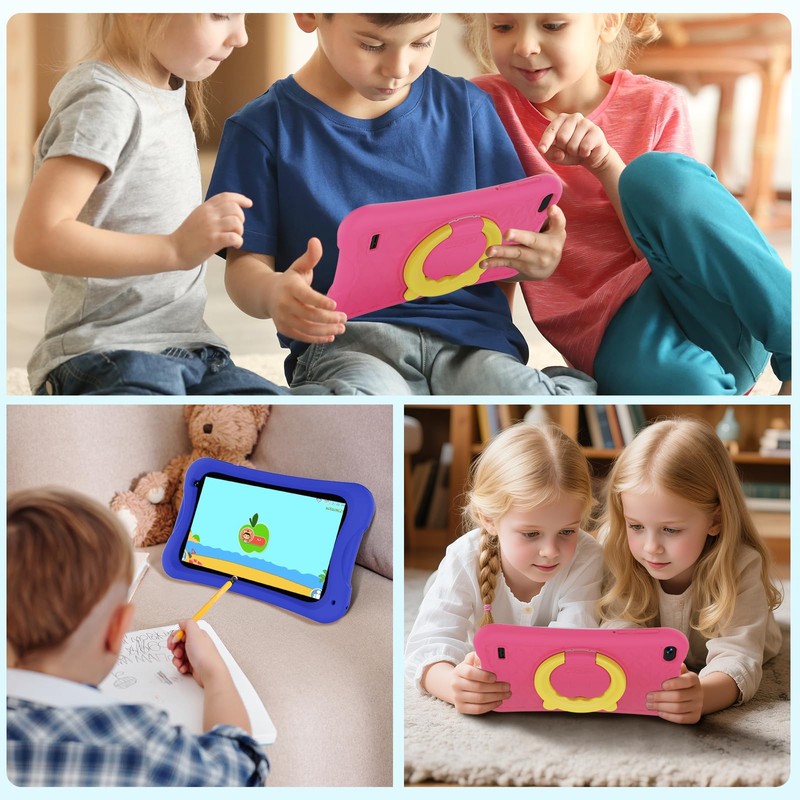 DigiLand 7inch Android Kids Tablet, 4GB RAM+32GB ROM, Quad-Core CPU,