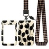SHININGEYES Lanyard ID Card Badge Holder Key Chain with Metal