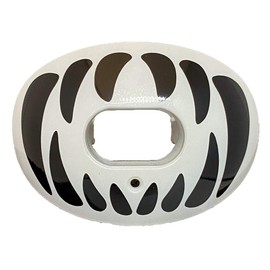 Battle Sports Science Chrome Predator Oxygen Mouthguard (White/Black)
