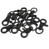 Marvexi 10Pcs Black Swivel Trigger Snap Hook, Stainless Steel