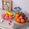 IBWell Wire Fruit Basket Fruit Bowl Kitchen Fruit Basket Stand