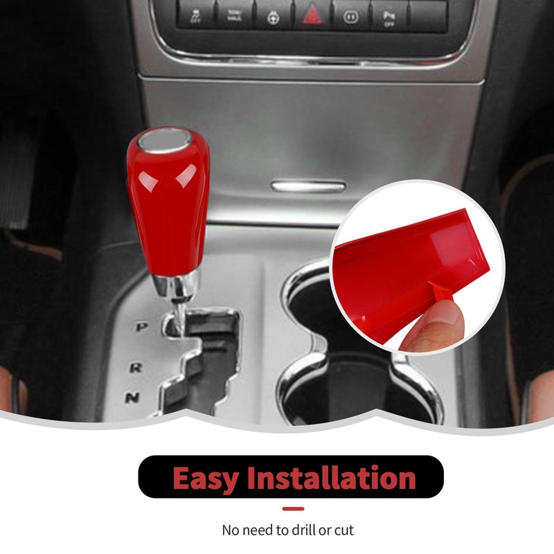 RT-TCZ Gear Shift Knob Cover Trim Decorative Interior Accessories for
