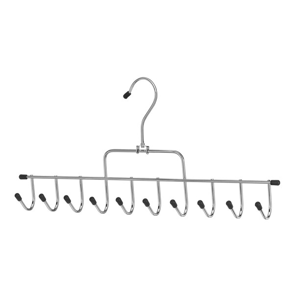 Whitmor - Colgador de Accesorios de 10 Ganchos, 1, Cromo