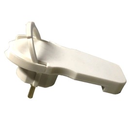 Double pack. 2 Extra Flat Angle White. Fit Behind Your Furniture. Economy Pack of Webaso WSP 2x13 182601.