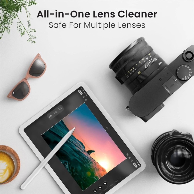 EVEO Eyeglass Cleaner Spray -No Streaks Technology with Microfiber Cleaning