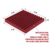 52 Pack Black red 1" x 12" x 12" Acoustic