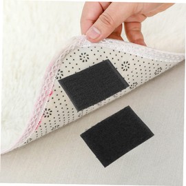 Operitacx 50paare Doppelseitige Klebebänder Starkes Teppichband Unsichtbare Fixierung Für Teppiche Sofas Tischdecken Und Hochwertige Klettverschlusslösung