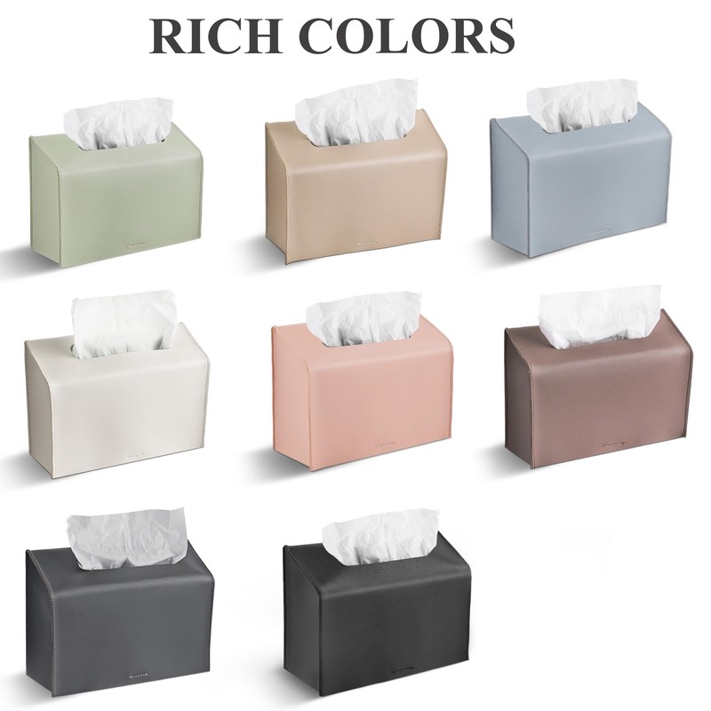 Lvkjafaz Leather Cover for Disposable Paper Hand Towel Box, Compatible