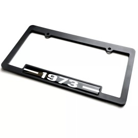 1973 Classic Car & Truck License Plate Frame. Antique Automobile year models.