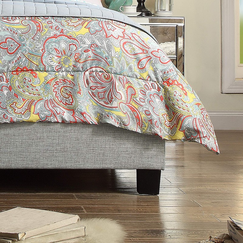 Rosevera Elian Upholstered Panel/Platform Bed Queen