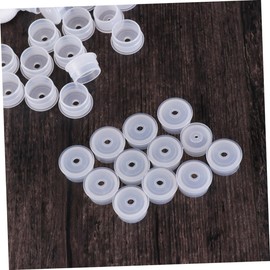 MERRYHAPY 30pcs Leakproof Cosmetic Bottle Sealing Covers Diameter Portable and Compact Design Reusable Material for Standard Bottles for Travel and Everyday Use