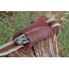 SHEATH GENUINE LEATHER HAND CRAFTED BELT SHEATH HOLSTER FOR Folding