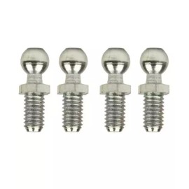 ABB Qty 4 Ball Studs 10mm M6 X 1.00 Zinc Thread Automotive Marine Industrial Strut