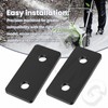 ZHIXING ARP2101 Rubber Paddle Set Black Compatible with EGO Power+