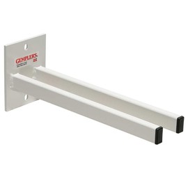 Gemplers Original Tool Rack for Shovels, Spades, Rakes, and Brooms, Black, Steel, 12 in L x 1-1/2 in W x 4-1/2 in H