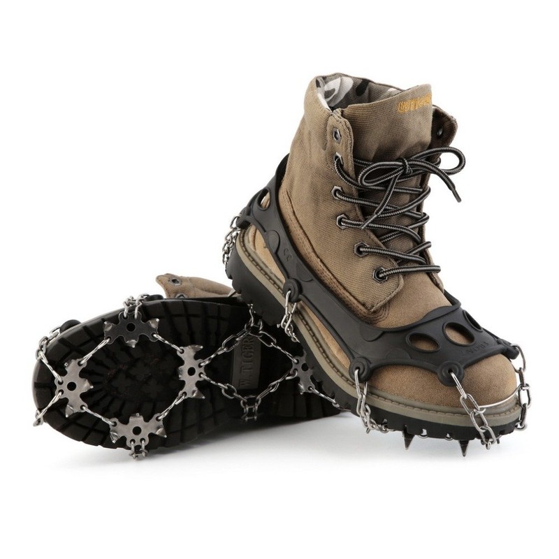 JOLUVI Crampon Snow Ice Grass Ice Grip Full Anti Sliding