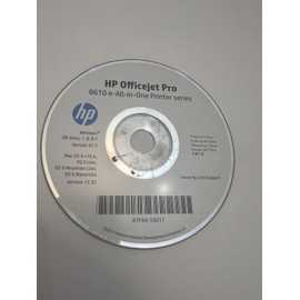 Hp Officejet Pro 8610 e-All-in-One Printer series Driver CD only for Win/MAC